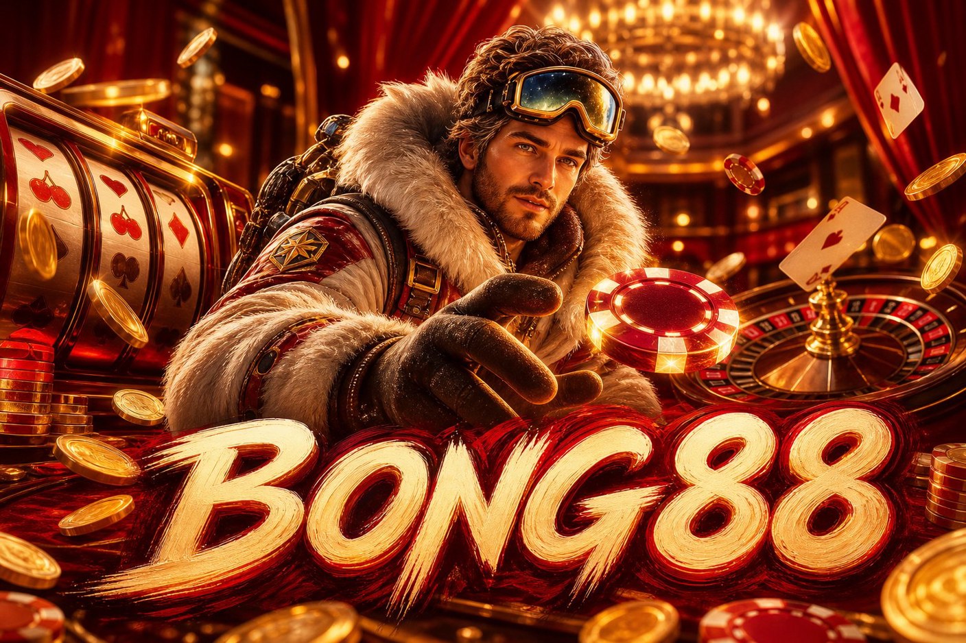 Bảng điều khiển mức cược và nút quay trong Mahjong Ways