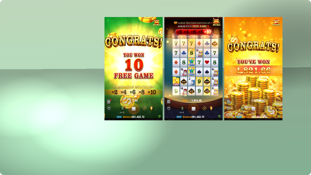 Mega Ace · Giao diện ứng dụng BONG88