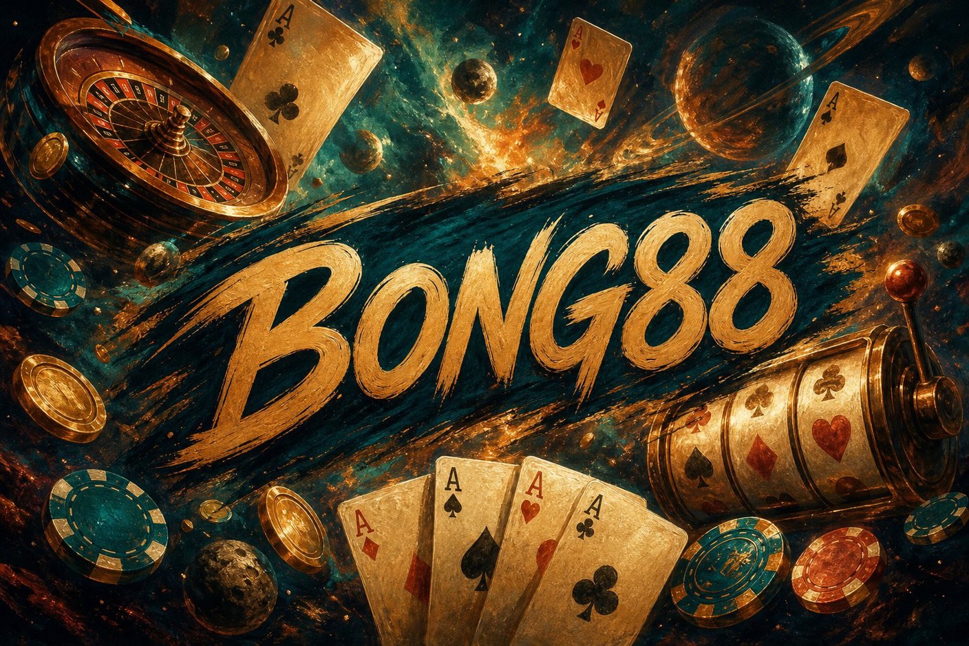 Giao diện danh mục trò chơi slot tại BONG88 với các biểu tượng Mahjong, hổ may mắn và rồng